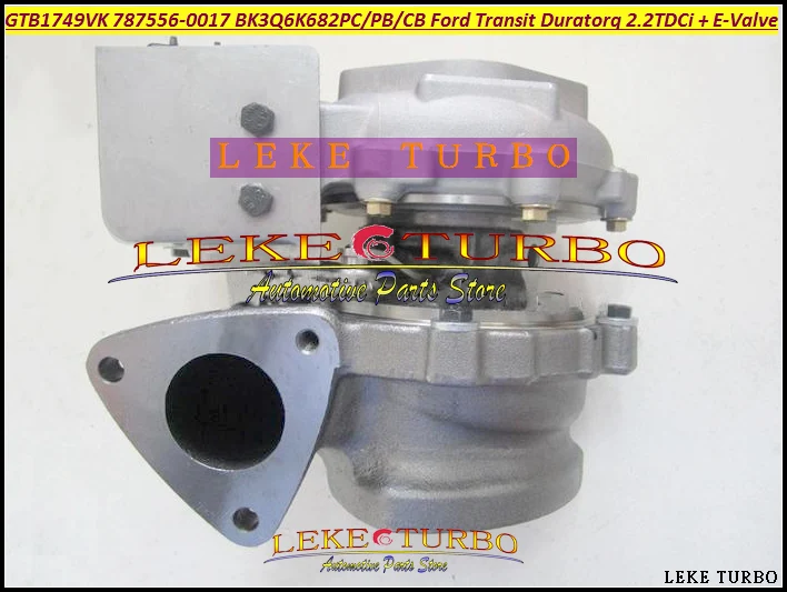 

xxx GTB1749VK 787556 1719695 787556-5016S 787556-0016 BK3Q6K682PC BK3Q6K682HA Turbo For Ford Transit 130PS Duratorq 2.2L E valve
