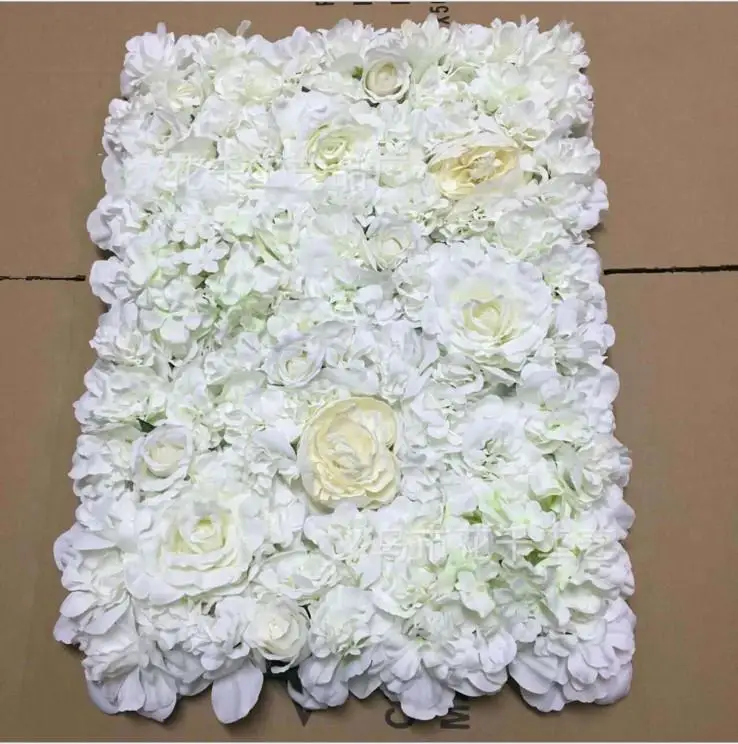 Creative wedding stage props Silk rose tracery wall encryption floral background artificial flowers FREE SHIPPING