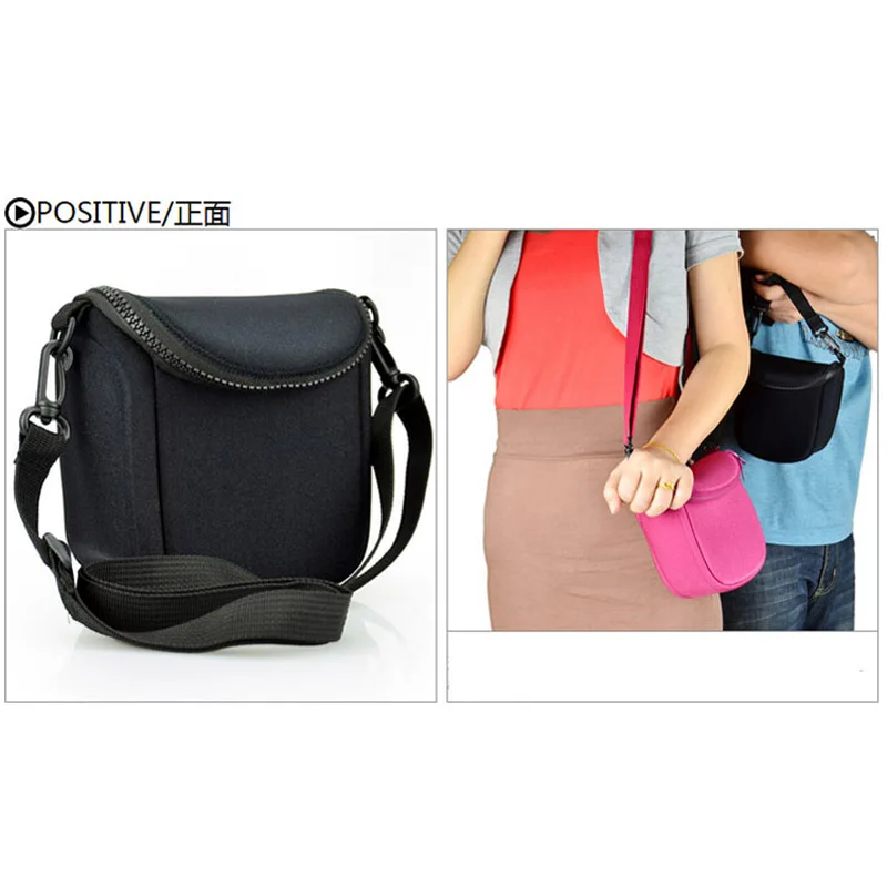 Camera Cover Case Bag for Canon EOS M10 M100 M200 M5 M6 M3 SX400 SX410 SX420is SX500 SX510 SX520 SX530 SX540HS With Strap
