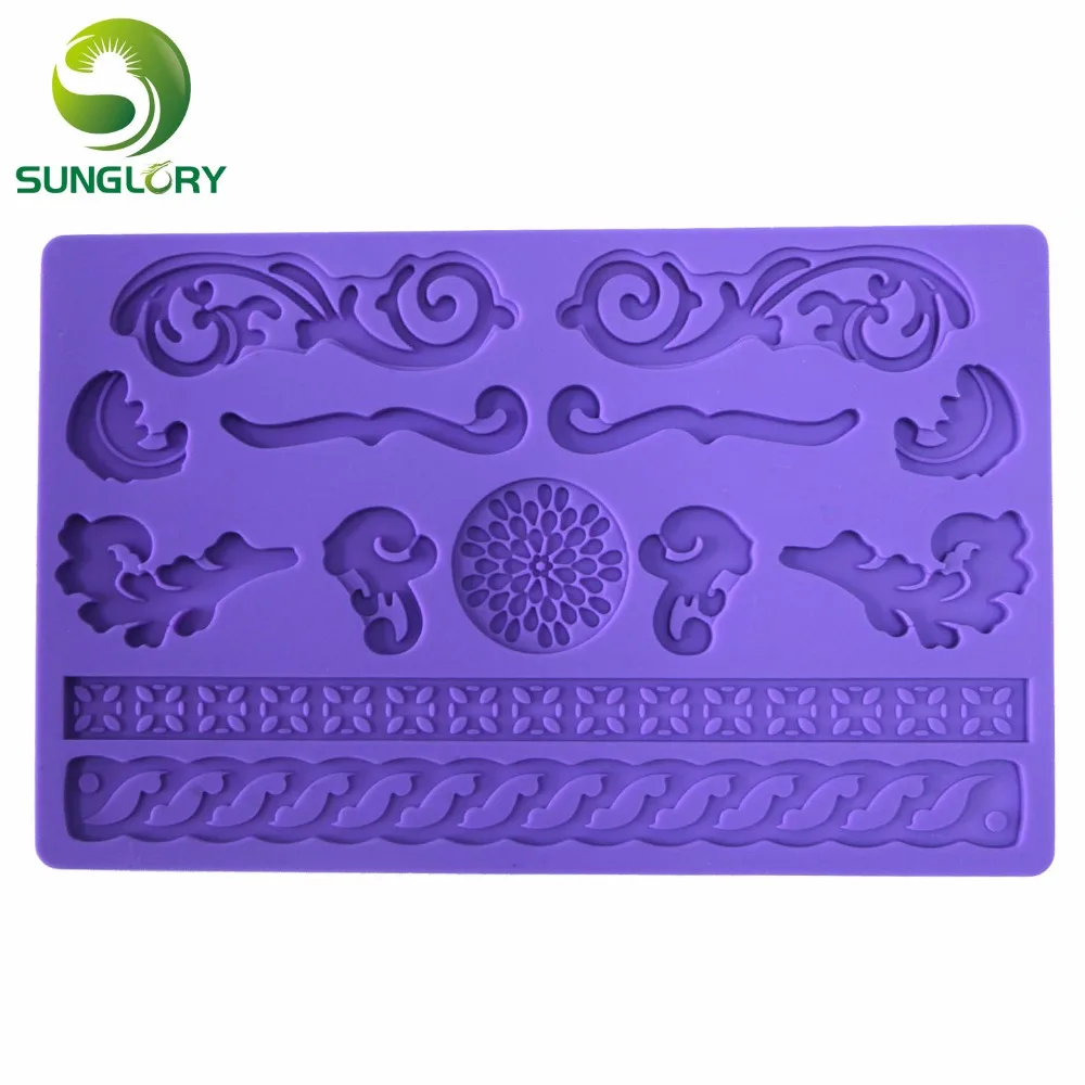 

Flower Leaf Gum Paste 3D Silicone Cake Mold DIY Baking Cookie Decoration Soap Moldes De Silicona Fondant Cake Decorating Tools