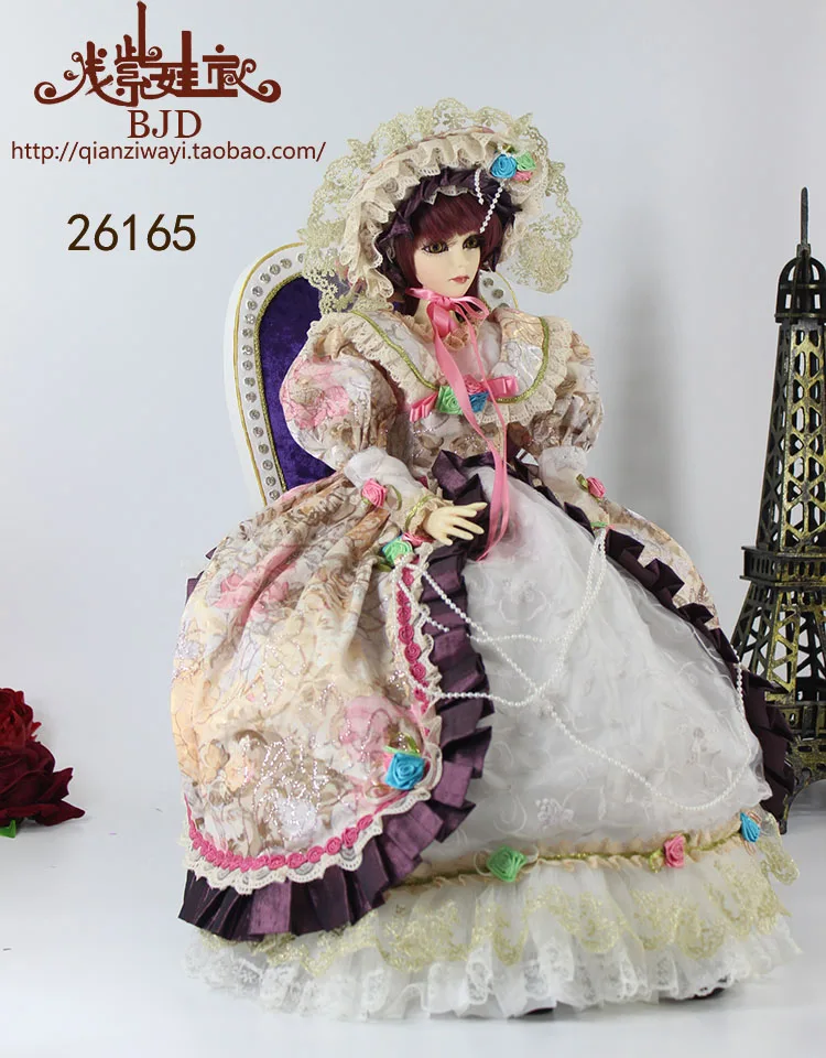 

1/4 1/3 scale BJD clothing accessories dress+hat suit for BJD/SD doll,Not included doll,shoes,wig,and other accessories 18D1580