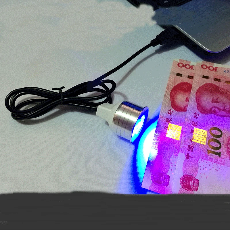 395nm wavelengt USB curing lights led UV flashlight green oil mobile phone repair shadowless UV light lamp for gel varnish