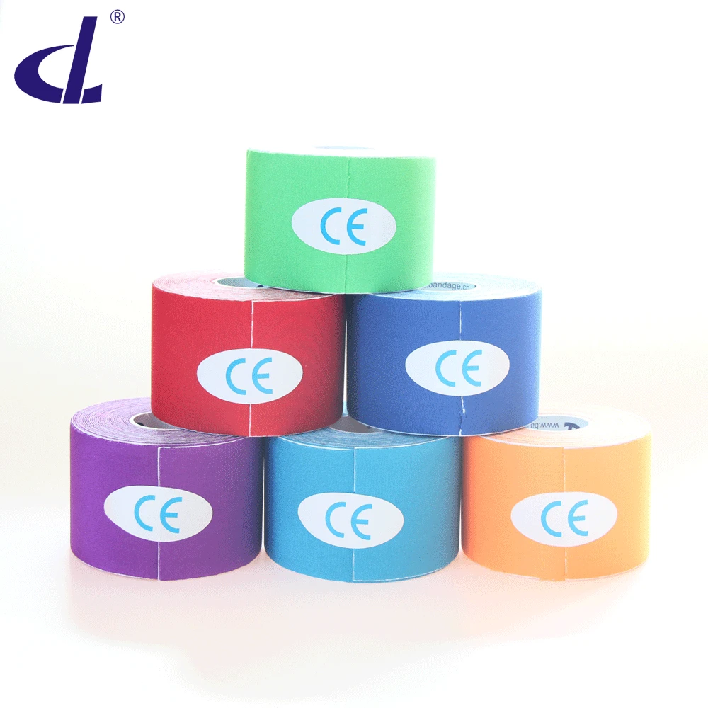 Nylon Kinape New Kinesiology Tape for Face DL Han`s 4 Way Multi Stretch More Comfortable  Shinny