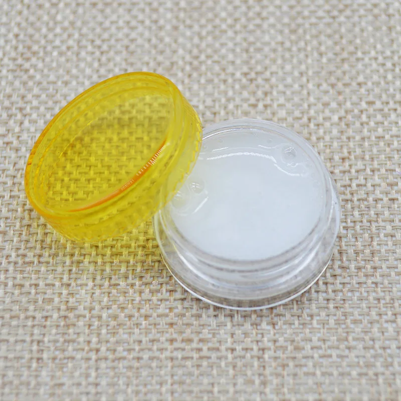 50Pcs/ Lot Eyeshadow Cosmetic Face Emulsion Eye Cream Container Portable Makeup Empty Small Package Jar Storage Bottle 5g