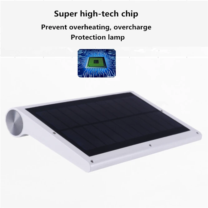 Lampe solaire à 42led avec capteur de mouvement PIR, imperméable conforme à la norme IP65, luminaire d'extérieur, applique murale, haute technologie, sécurité, 10 pièces