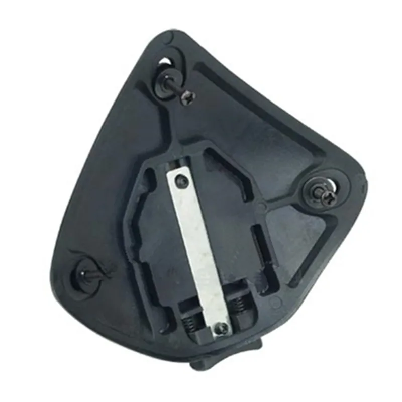 Norotos middle aluminum Style 3-Hole Low Profile NVG Shroud Black Mounting Platform w/ Positive Snap Lock for MICH TATM Helmet