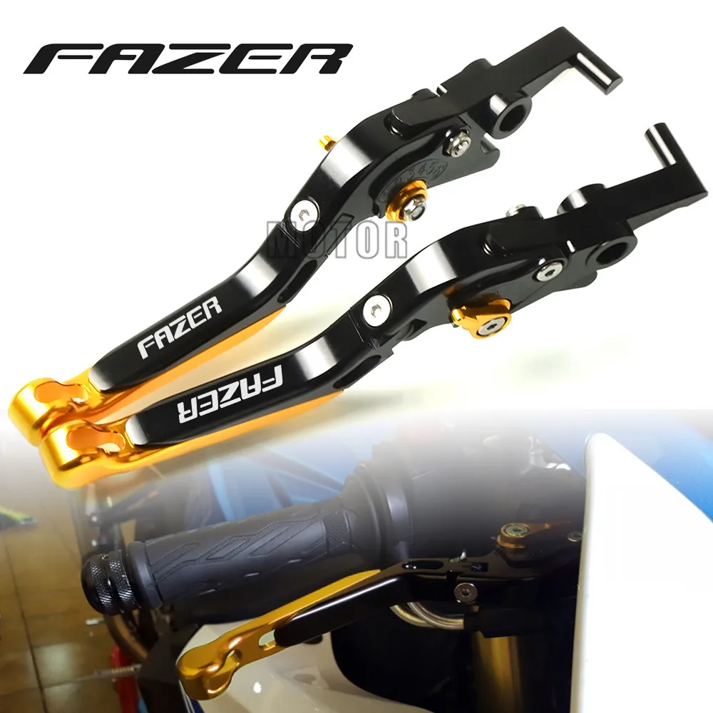 

For Yamaha YBR250 FAZER 2007-2012 2008 2009 2010 Motorcycle CNC Brake Clutch Levers Adjustable Folding Extendable YBR 250 Fold