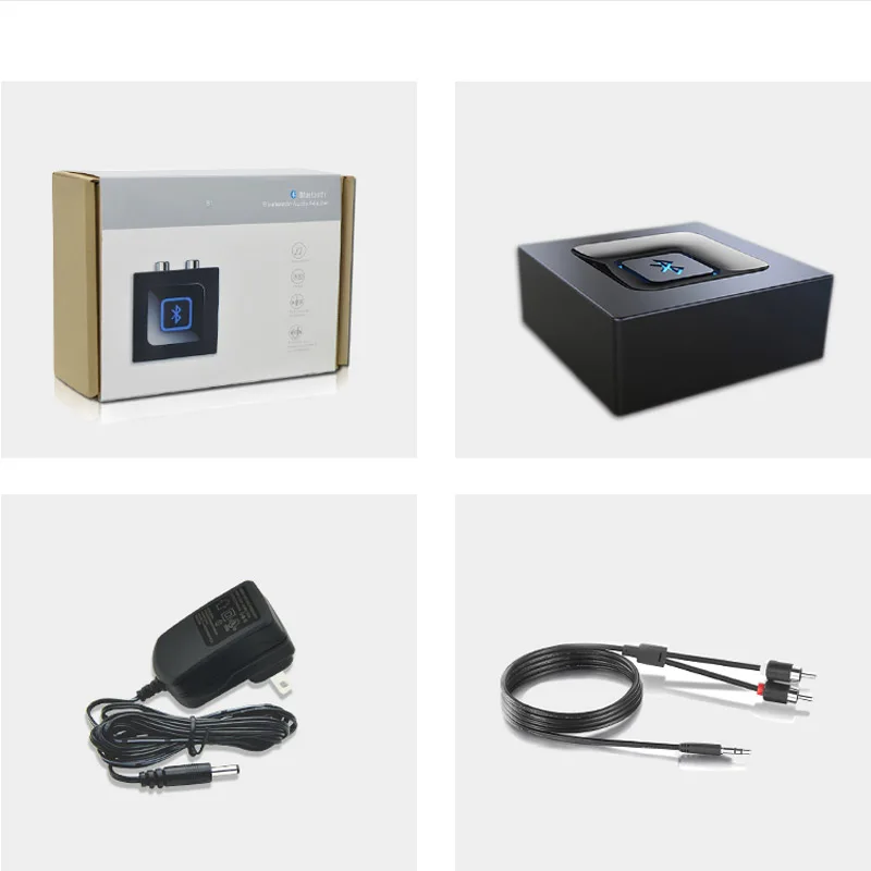 Аудиоприемник Bluetooth 5.0 Беспроводной аудиоадаптер Bluetooth без потерь HiFi стерео APTX Поддержка входа AUX + 2 * RCA