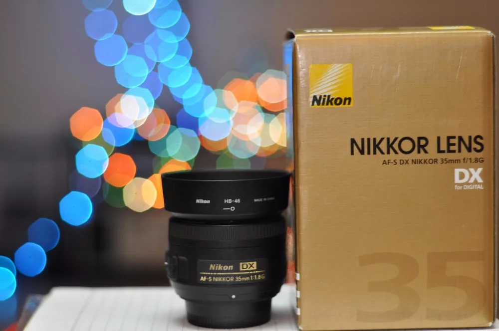 New Nikon 35 1.8 G Lenses Nikkor AF-S 35mm f/1.8G DX Lens