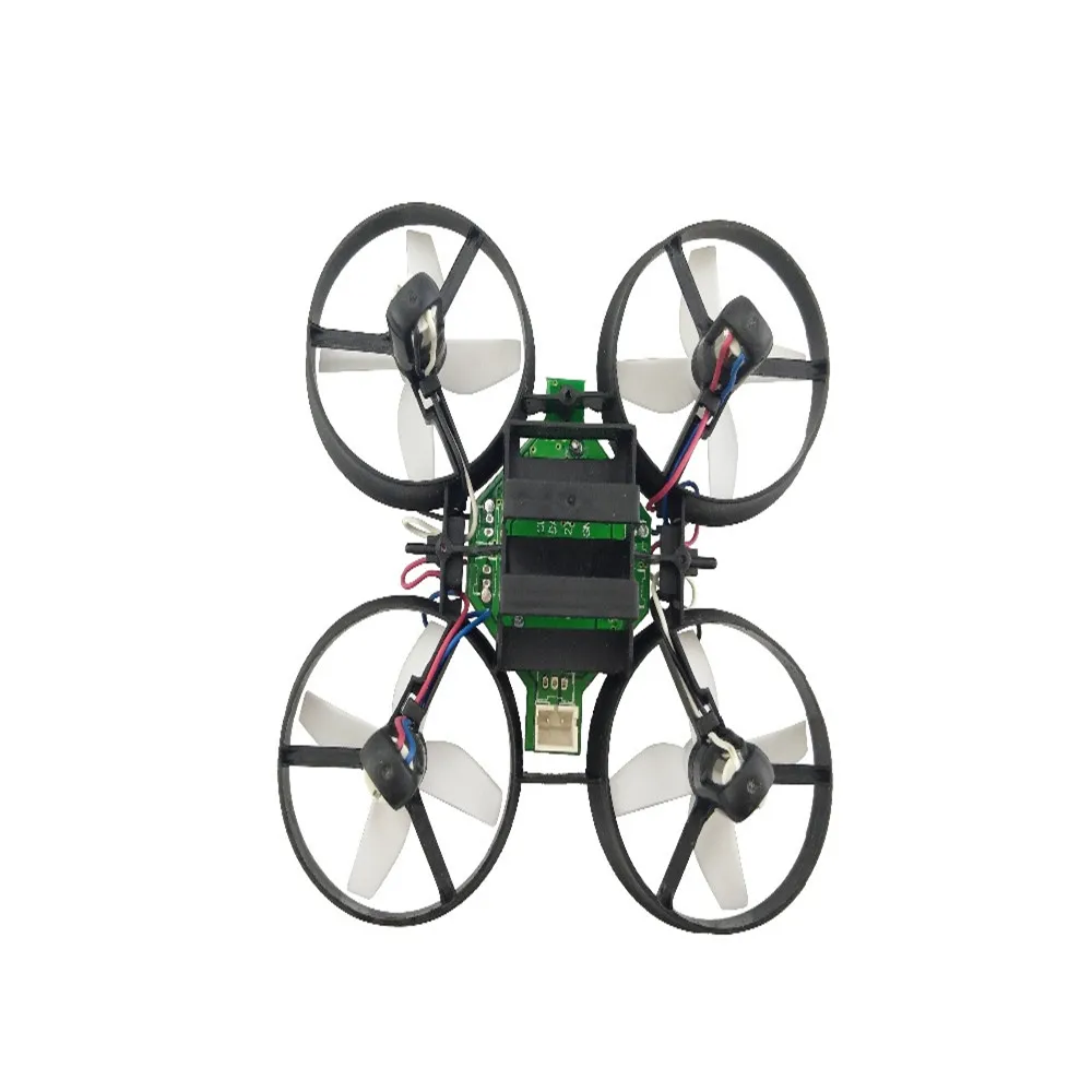 Kit de piezas de cuadricóptero RC DIY: motores de marco Eachine E010/JJRC H36 batería de receptor 2,4G-componentes de actualización y reparación de Mini drones