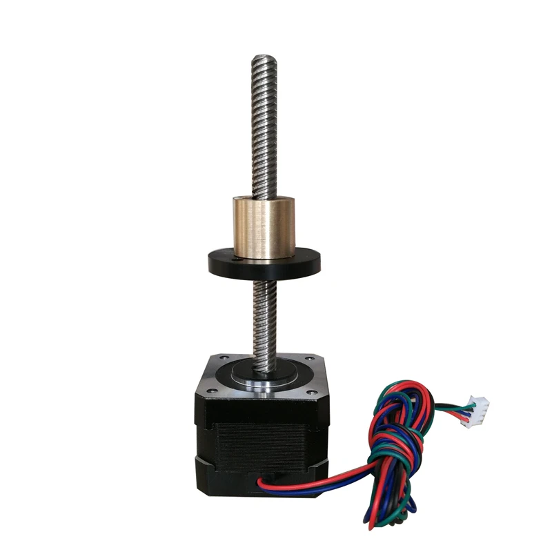 Imagem -04 - Motor Deslizante 1.33a Nema17 0.22kg. cm Motor de Passo Linear com Eixo Tr8 8*100 mm 42jx34e100n88 42