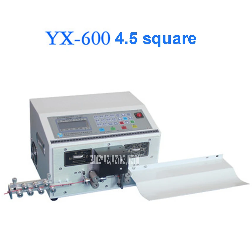 

YX-600 Computer Wire Stripping Machine Electric Wire Stripper Automatic Cable Stripping Machine 110V/220V 200W 0.1-4.5 Square