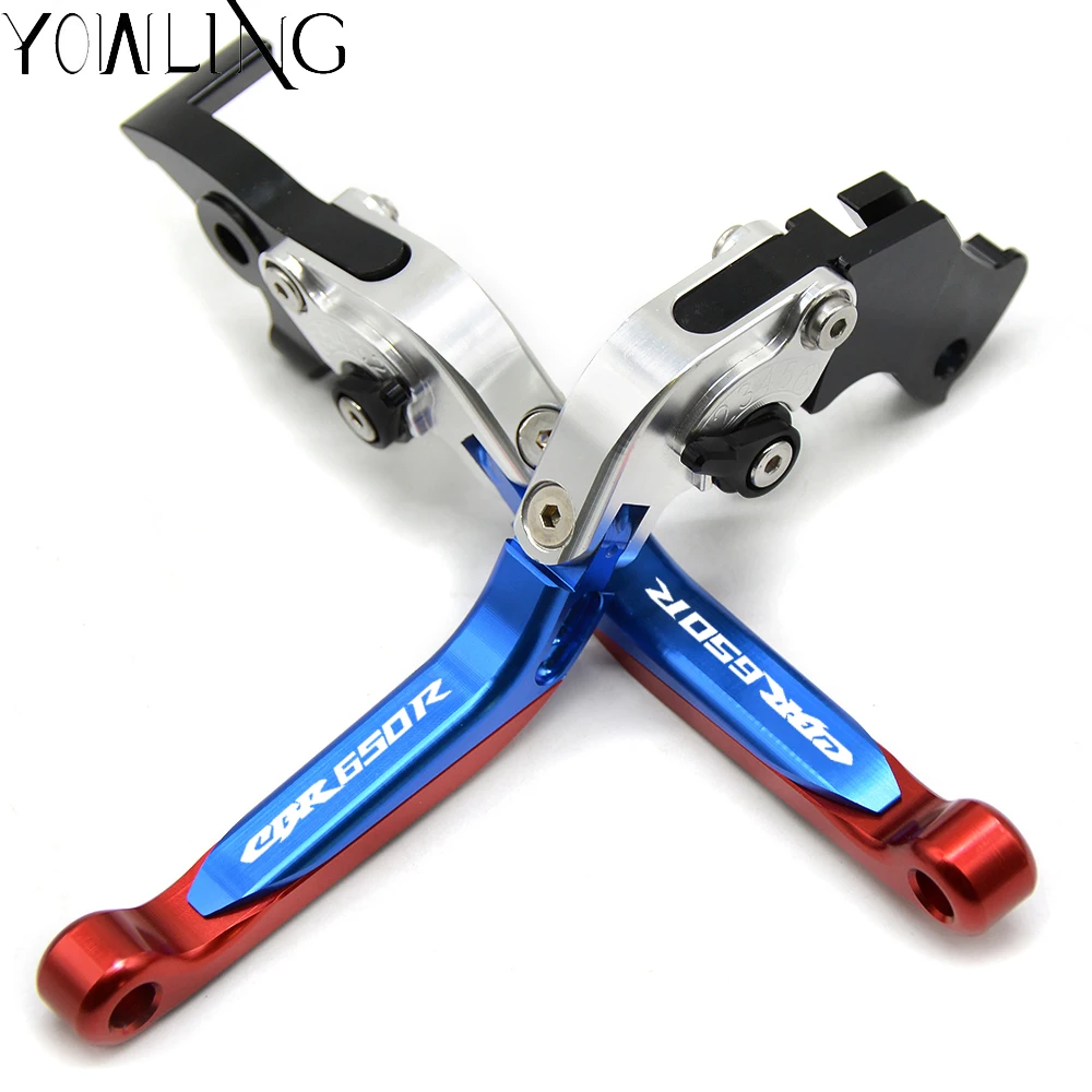 

FOR HONDA CBR650R CBR 650R 2019 2020 Motorcycle Accessories Adjustable Folding Extendable Brake Clutch Levers LOGO CBR650R