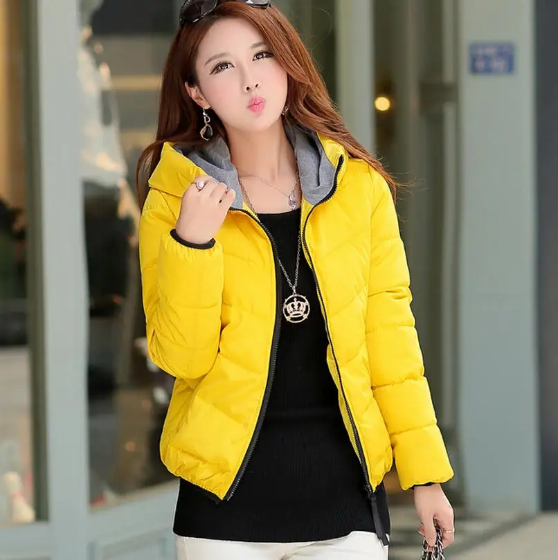 

Female casual design short cotton-padded jacket cotton-padded jacket plus size wadded jacket female autumn and winter with