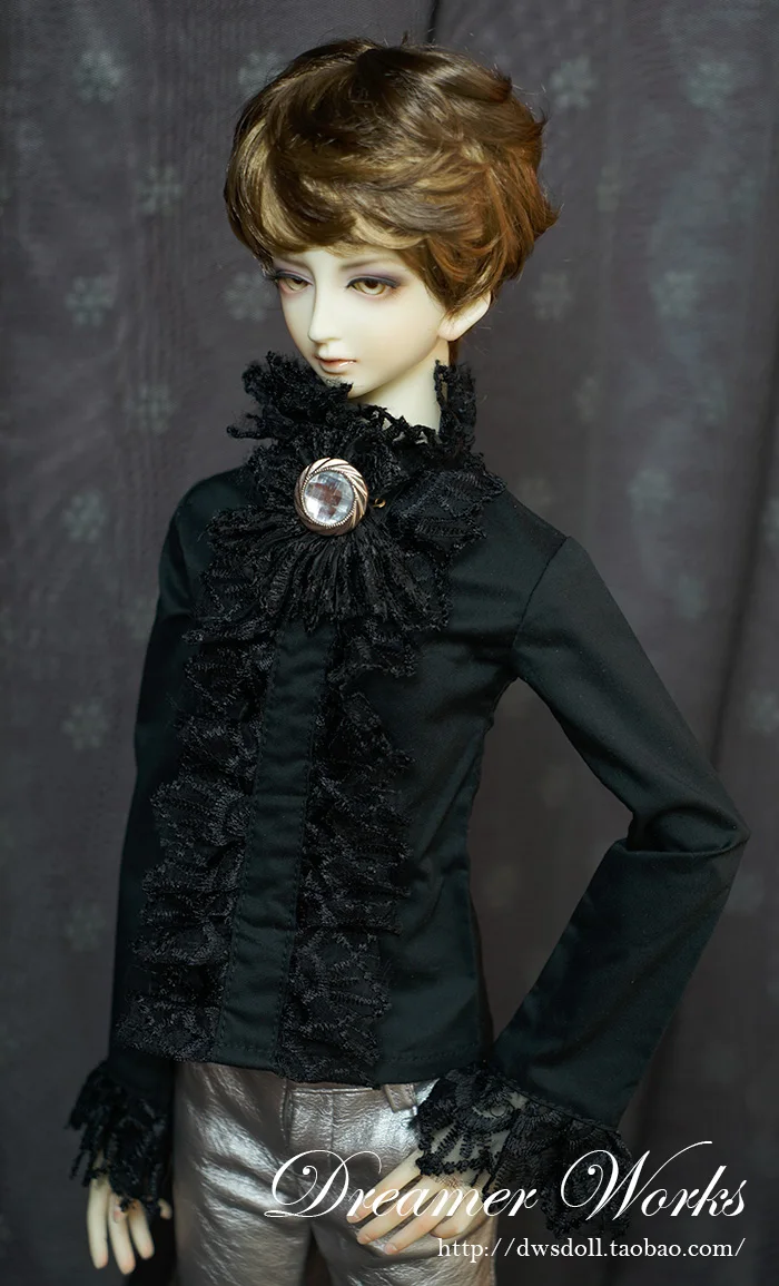 

1/4 1/3 scale BJD Long sleeve lace shirt for SD clothing BJD doll accessories,Not included doll,shoes,wig and other 18D1241