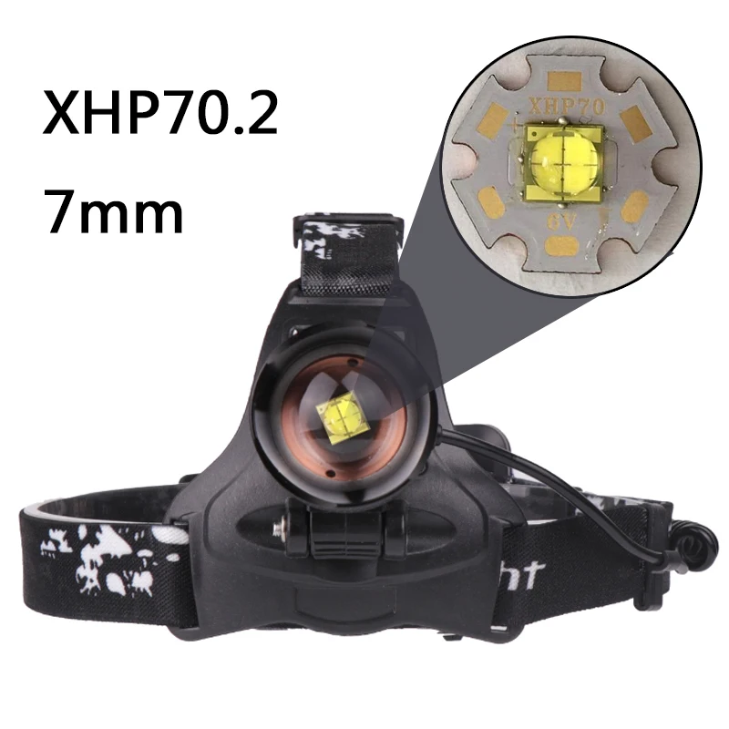 Imagem -02 - Litwod 2806 Z30 Chegam Novas Xhp70.2 32w 3200lm Poderoso Led Farol Farol Zoom Cabeça Lâmpada Luz Lanterna Tocha Lanterna