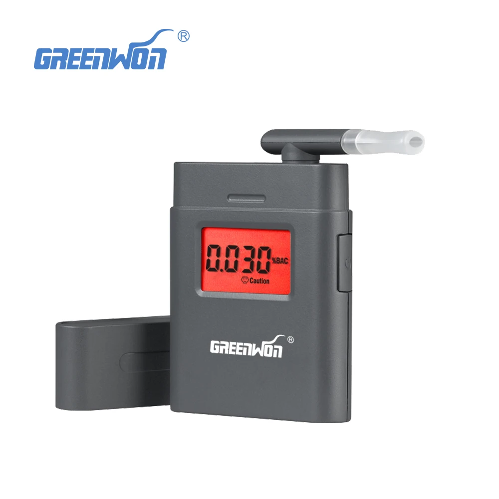 

Prefessional Police Portable Breath Alcohol Analyzer Digital Breathalyzer Tester Body Alcoholicity Meter Alcohol Detector