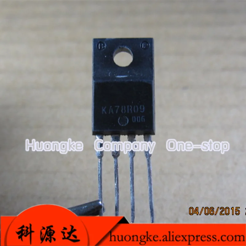 5pcs/lot KA78R09 78R09 TO-220F TV dedicated four-leg controllable regulator