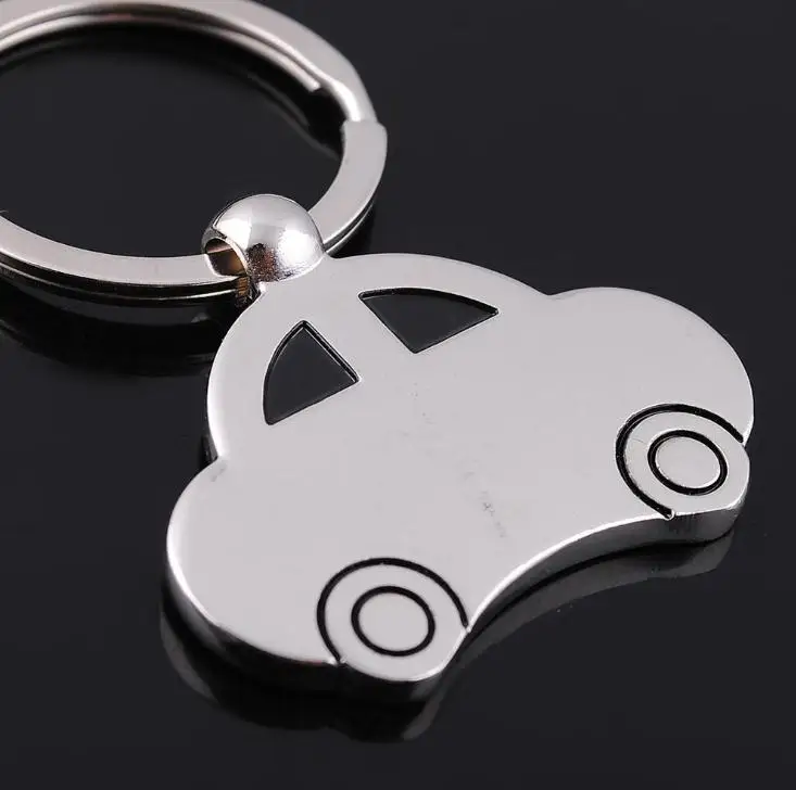 New Metal Key Ring Vintage Car Shaped Vehicle Key Chain Keyring KeyFob Pendant Decoration Creative Gift SN869