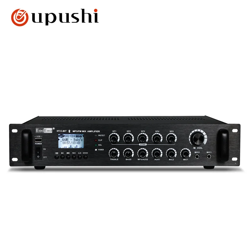 Oupushi 540W mono amplifier home use bluetooth amplifier professional digital audio amp home surround sound system