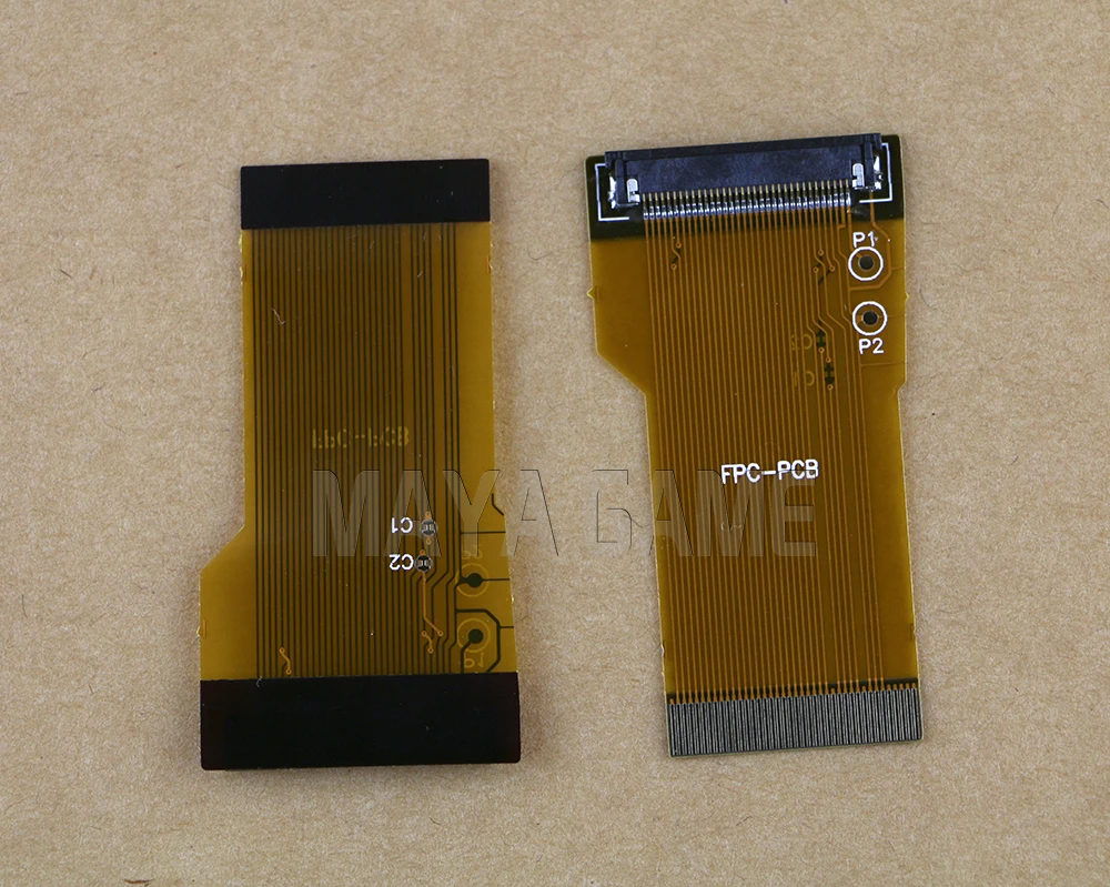 OCGAME LCD الشريط الكابلات المرنة ل GBA ، لتقوم بها بنفسك تعديل نسخة تسليط الضوء ، الأصلي ، 40Pin ، 30 قطعة