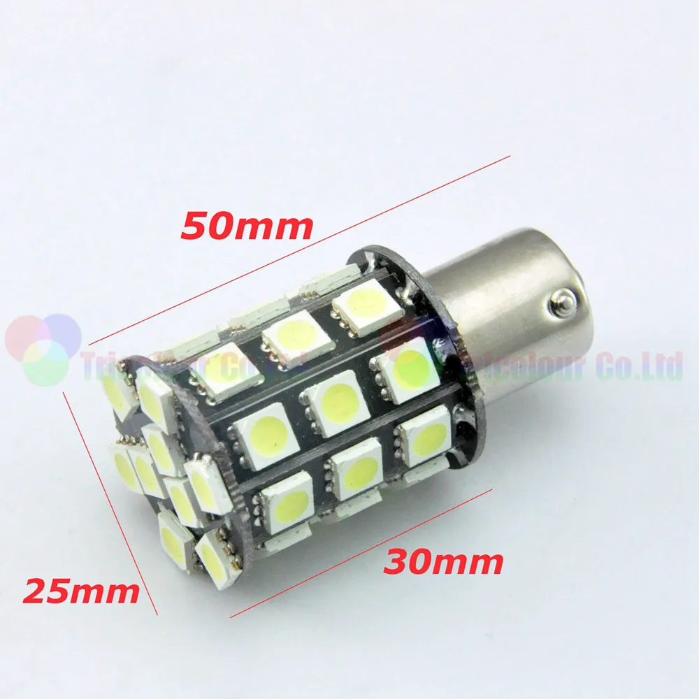 AutoEC S25 1156 BA15S 1157 BAY15D 36 SMD 5050 36 Led Parking Lights reverse Lamp Auto Bulb 12V 100pcs/lot #LF62