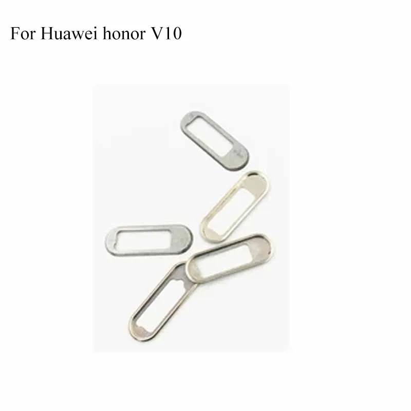 2PCS for Huawei honor V10 V 10 Home Button Home Button Finger Print Mounting Metal Plate Bracket Fastening Clip Cover