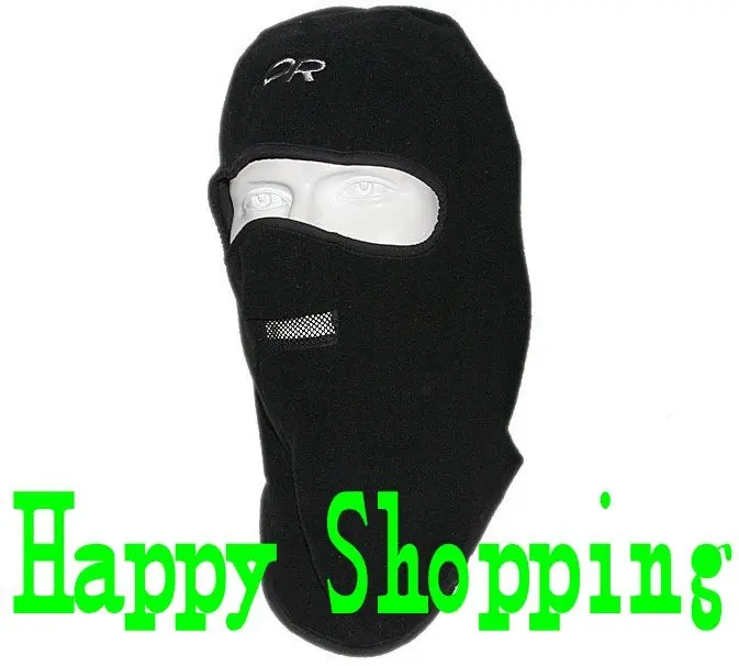 

5pcs OR turtleneck full face hunting outdoor winter fleece mask black