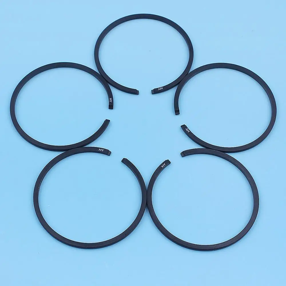 39mm x 1.5mm Piston Rings For Husqvarna 235 236 240 235e 236e 240e Chainsaws Replacement Spare Parts 5pcs/lot Garden Tools