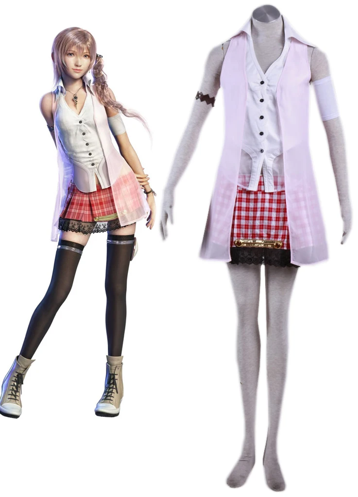 

Serah Farron Cosplay Final Fantasy 13 Serah Farron Cosplay Costume Custom Made