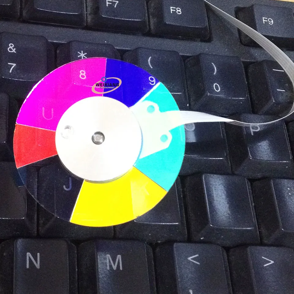 Projetor Original Roda de Cores Para Optoma HD141X Novo Rodas de Cor, de 6 segmentos de 40mm