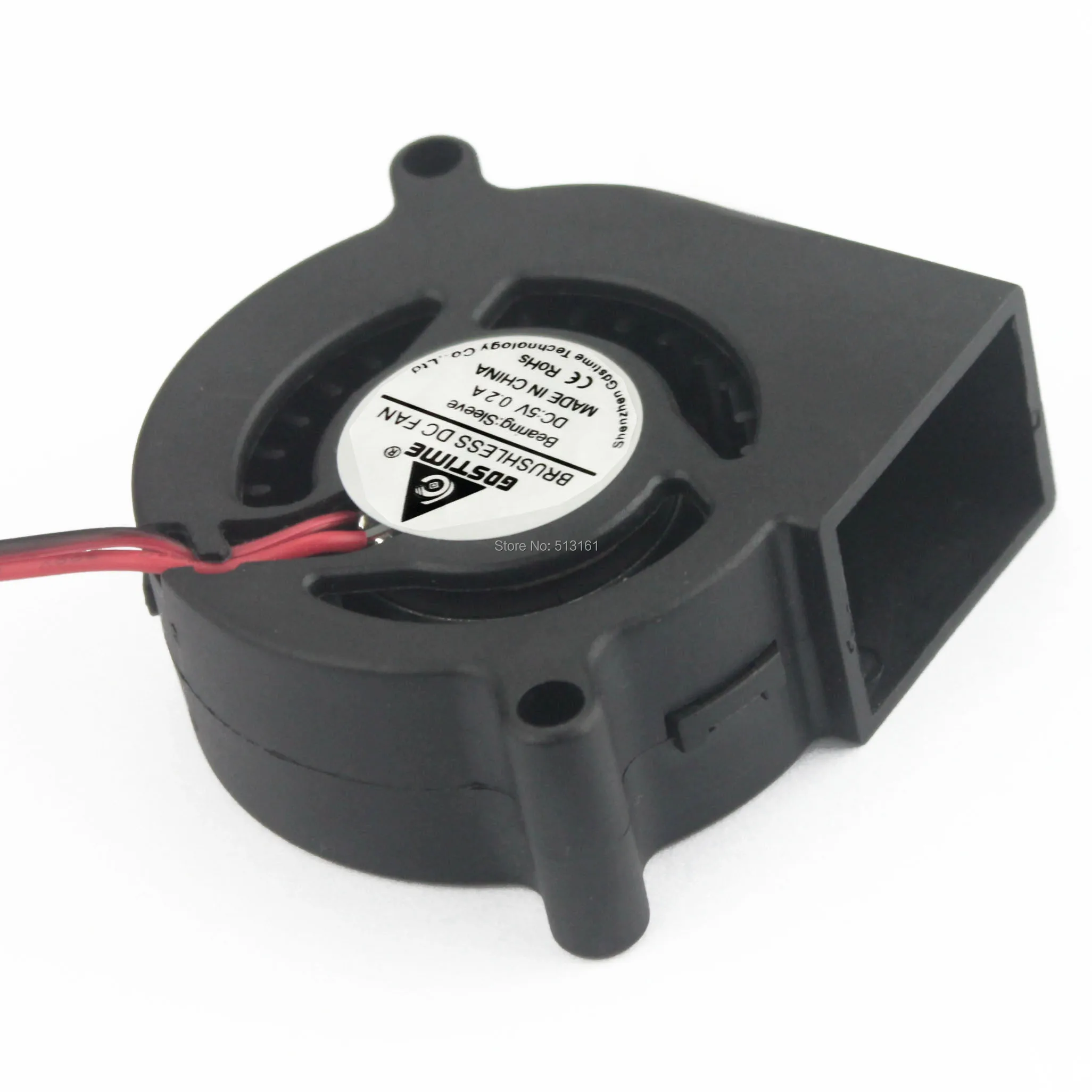 5 stücke Gdstime 5020 Mini 5 v DC Bürstenlosen Elektrische Gebläse Lüfter 2 Drähte 50mm x 20mm