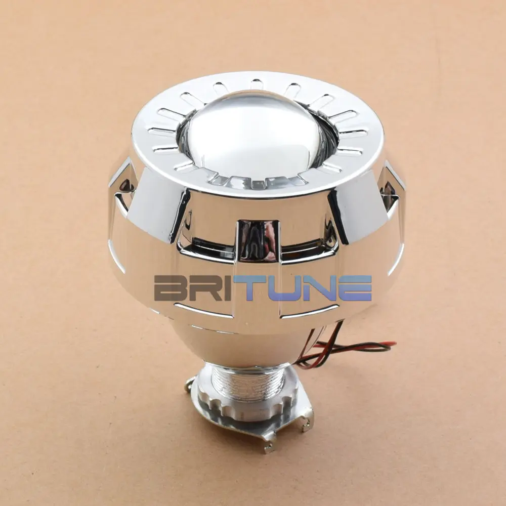 2.0\'\' Bi-xenon Lens HID Projector Headlight Retrofit H4 H7 Auto Car Lights Accessories Motorcycle Lenses DIY Tuning Style