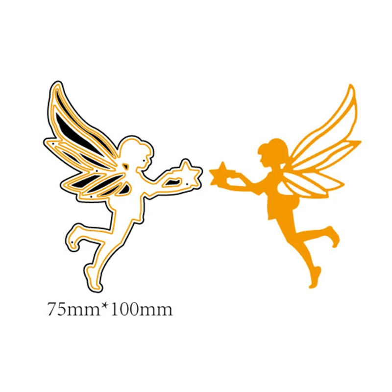 AZSG Tinkerbell Cutting Dies For DIY Scrapbooking Card Making Decorative Metal Die Cutter Decoration