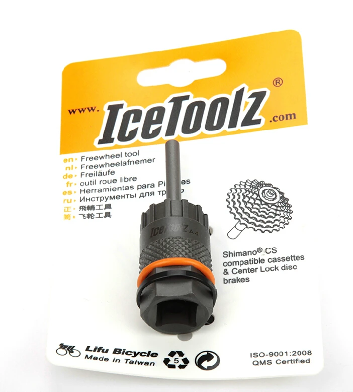 Icetoolz 09C1 Freewheel Tools kit for Shimano Cassette& Center Lock Disc Brakes Installer/Remover Tool For 1/2\