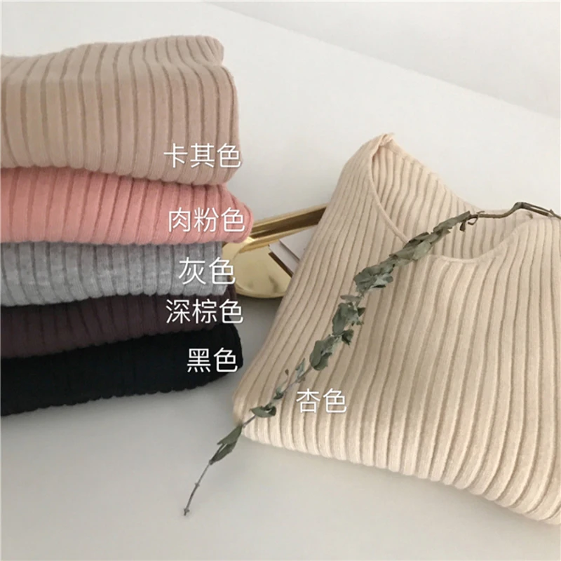 Korean Autumn V Neck Sweater Knitted Fashion Sweaters 2024 Slim Winter Tops For Women Pullover Jumper Pull Femme Truien Dames