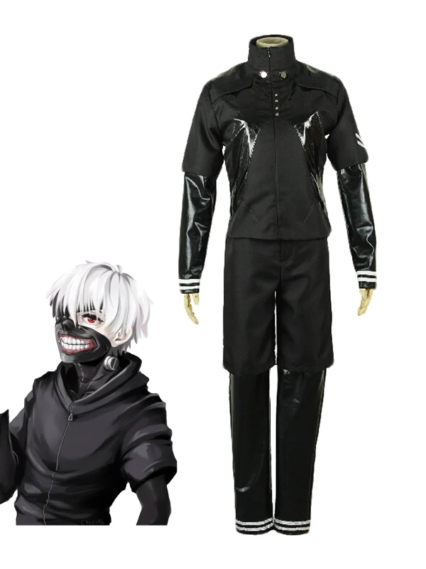 

Kaneki Ken Cosplay Anime Tokyo Ghoul Season 2 Kaneki Ken Cosplay Costume Custom Made Any Size