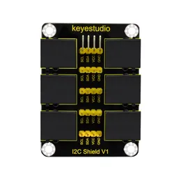 Keyestudio  EASY plug  RJ11 IIC Interface Conversion Shield For Arduino STEM