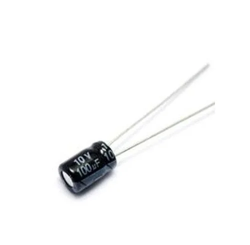 

0.47uF 1UF 2.2UF 6.8UF 10UF 22UF 33UF 47UF 100UF 220UF 10V 16V 25V 35V 50V 63V 100V 5*11MM Aluminum electrolytic capacitor