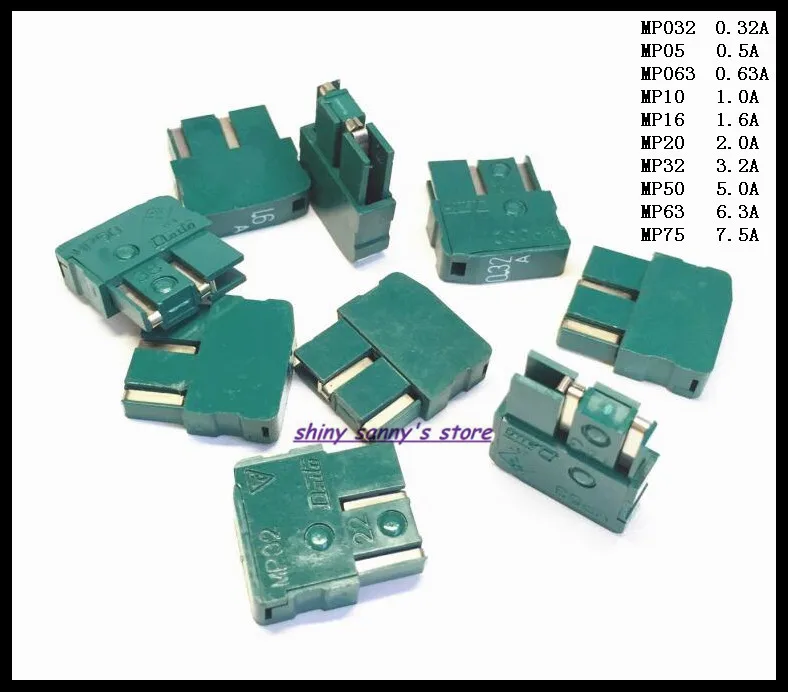 5pcs/Lot DAITO Fuse MP032/MP05/MP063/MP10/MP16/MP20/MP32/MP50/MP63/MP75 Alarm Fuse 125V Brand New