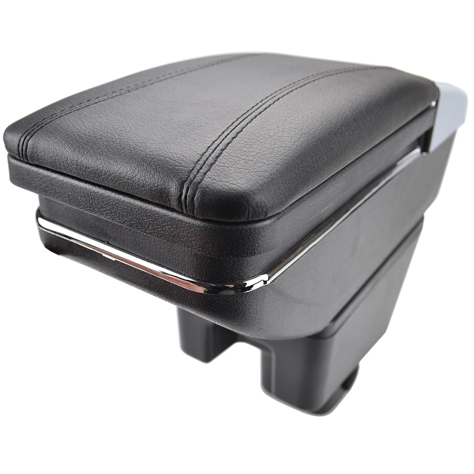 XUKEY For Suzuki SX4 Center Console 2007 - 2013 2008 2009 2010 2011 2012 Arm Rest Leather Central Black Armrest Box