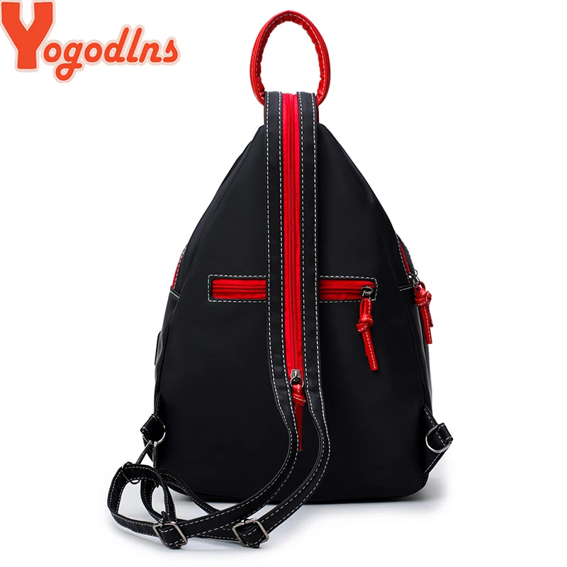 NEW Retro Leaves Student Style Women Backpack Multifunction Girls Nylon Waterproof Backpack School Bag