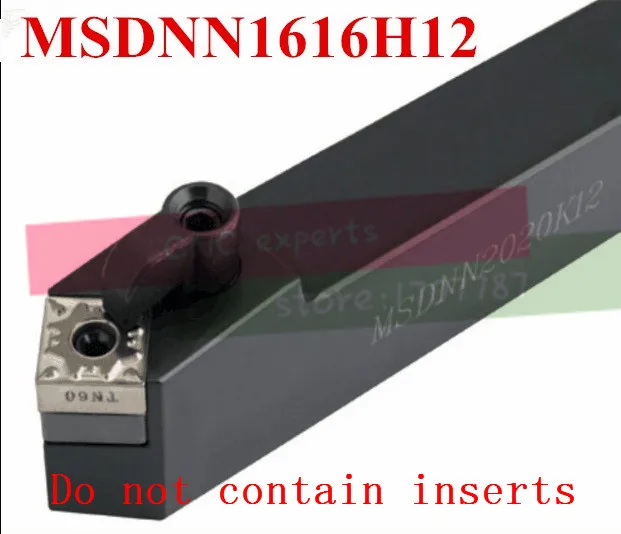 MSDNN1616H12 16*16*100mm Metal Lathe Cutting Tools,CNC Tool Cylindrical turning tool, External Turning Tool,Type MSDNN