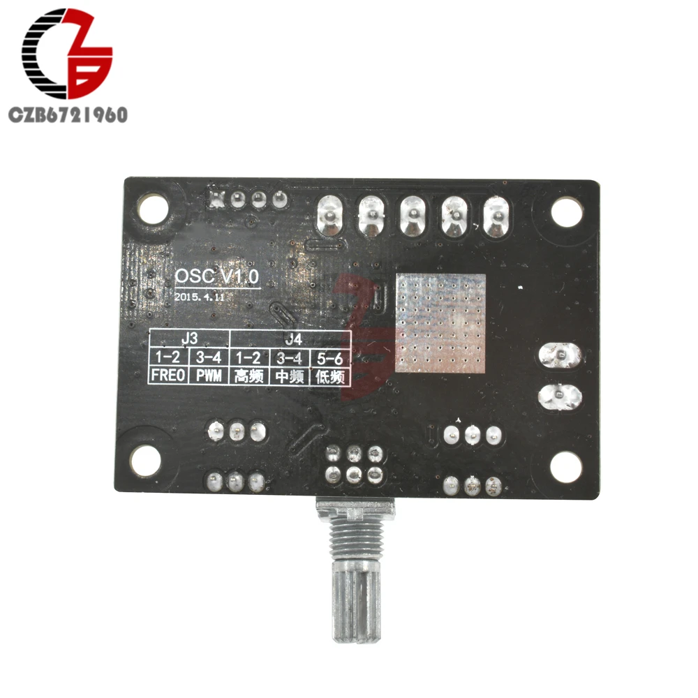 DC 12V 24V Pulse PWM Signal Generator 5.4k-160KHz 540-16.6KHz Frequency Signal Control for Stepper Motor Driver Speed Controller