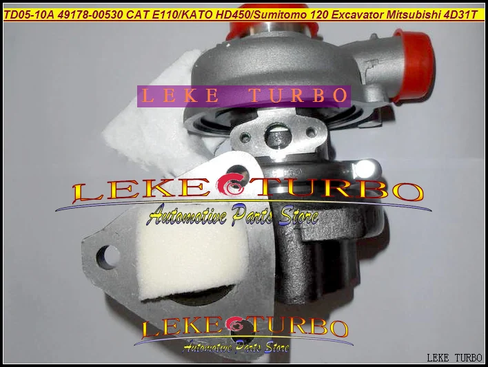 TD05-10 49178-00540 49178-00500 Turbo Turbocharger For Sumitomo 120 For KATO HD300 HD400 HD450 For Cat E110 Excavator 4D31T 4D31