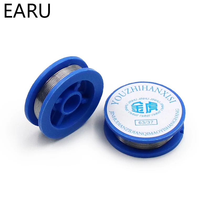 1pc Tin Lead Rosin Core Solder Wire 0.8mm Width 1.7m Length 13g 2% Flux Reel Welding Line New Wholesale Accessories High Quality