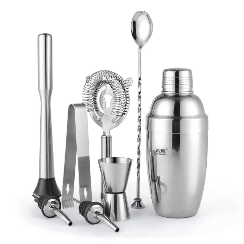 

Premium Barware / Bar Tool Set - 8 Pieces Bartender Kit