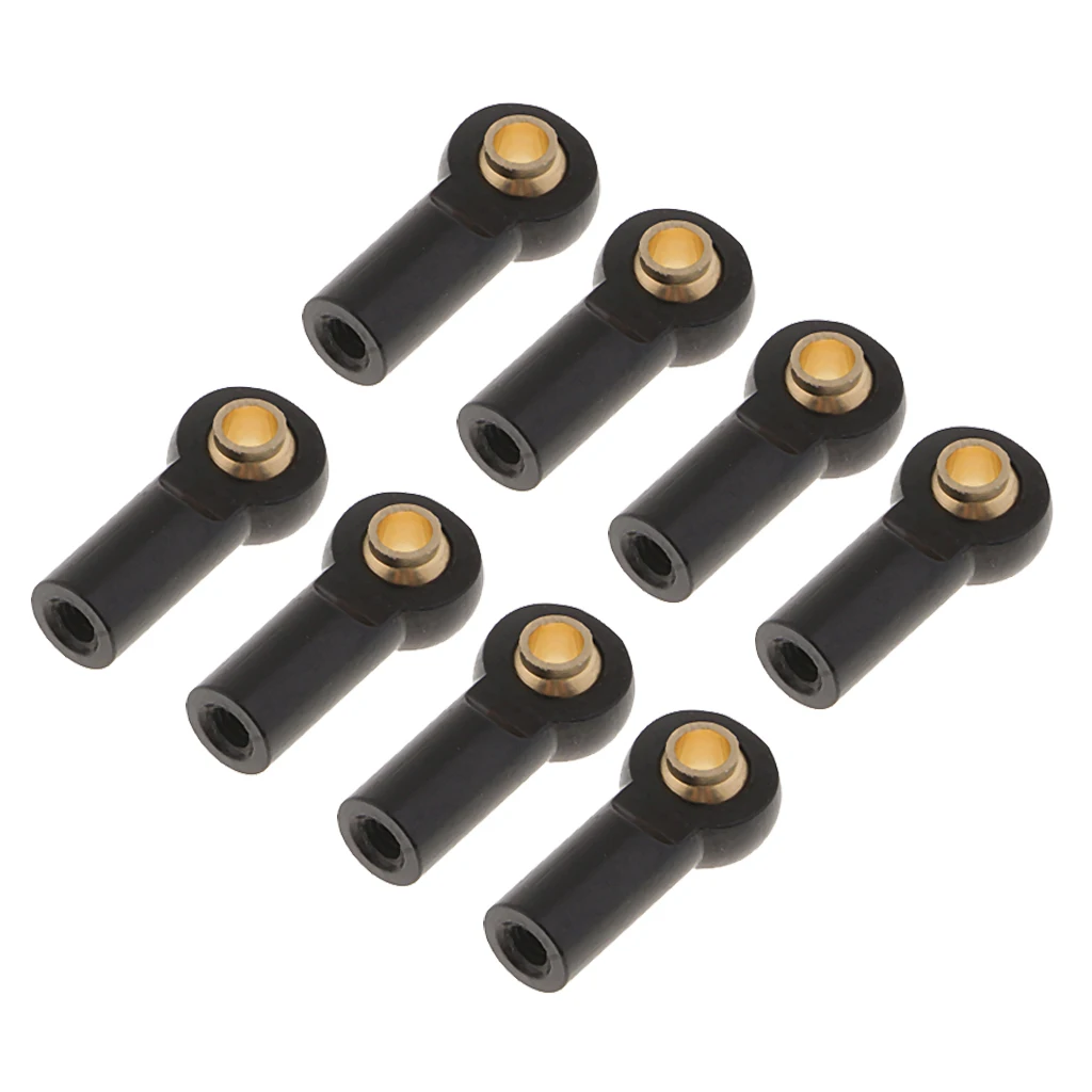 Pack of 8Pcs Aluminum Alloy M3 Metal Ball Head Holder Tie Link Rod End Joint RC Climbing Crawlers Car For 1:10 D90 SCX10