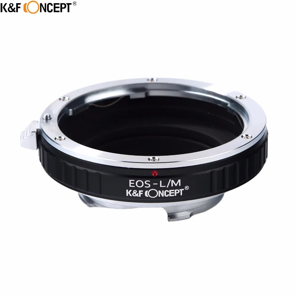 

K&F CONCEPT for EOS-L/M Camera Lens Adapter Ring For Canon EOS EF Mount Lens To Leica M LM L/M Lens Camera Body