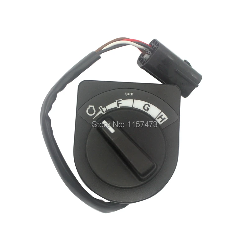 EC210 EC290 Throttle Knob Control Unit 14659775 VOE14659775 For Volvo Excavator Selector Knob, 3 month warranty